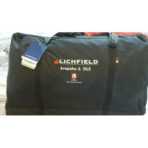Lichfield 6 man deluxe tent