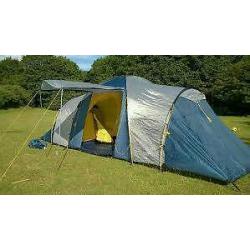 Lichfield 6 man deluxe tent