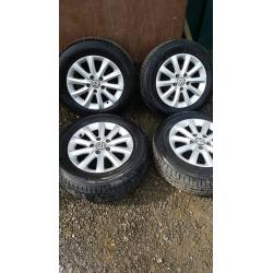 Vw golf 15inch alloys with matching Michelin tyres