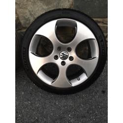 VW Golf GTI 18" Monza II Alloy Wheels