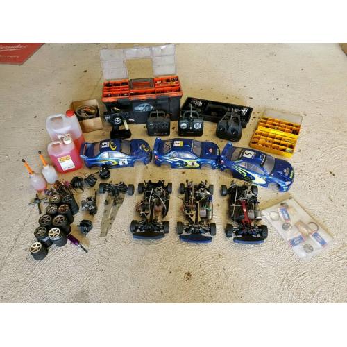 NITRO RC CARS FOR SALE THUNDER TIGER JOB LOT RADIO CONTROLLED