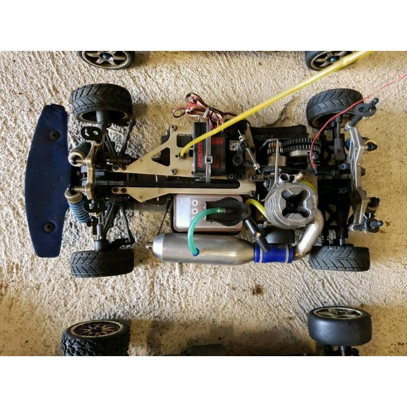 NITRO RC CARS FOR SALE THUNDER TIGER JOB LOT RADIO CONTROLLED