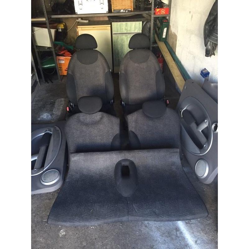Mini Cooper interior and dash