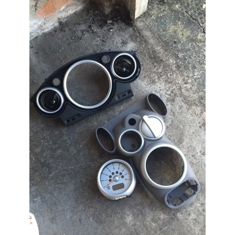 Mini Cooper interior and dash