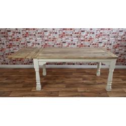 Extending Dining Table Rustic Farmhouse Style - Seats up to 12 people