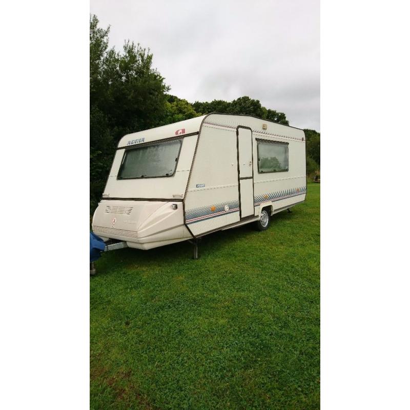 Adria 6 berth caravan
