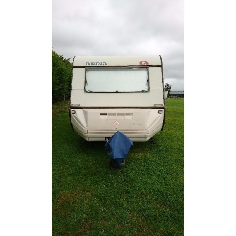 Adria 6 berth caravan