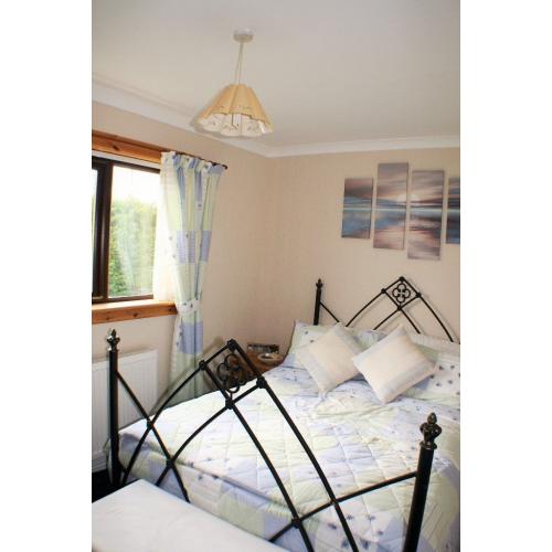 Black Wrought Iron effect Double Bed