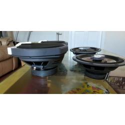 2x car stereos and speakers