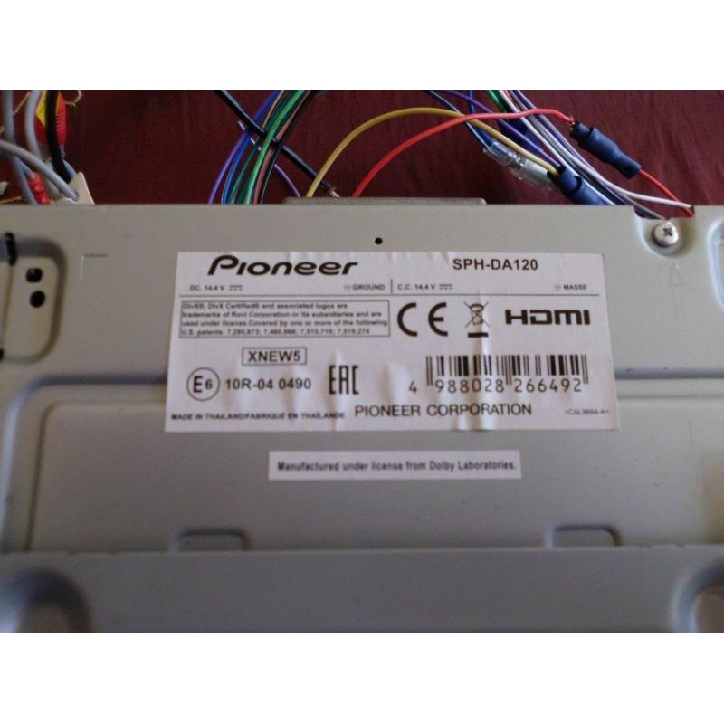 Pioneer SPH-DA120 Appradio