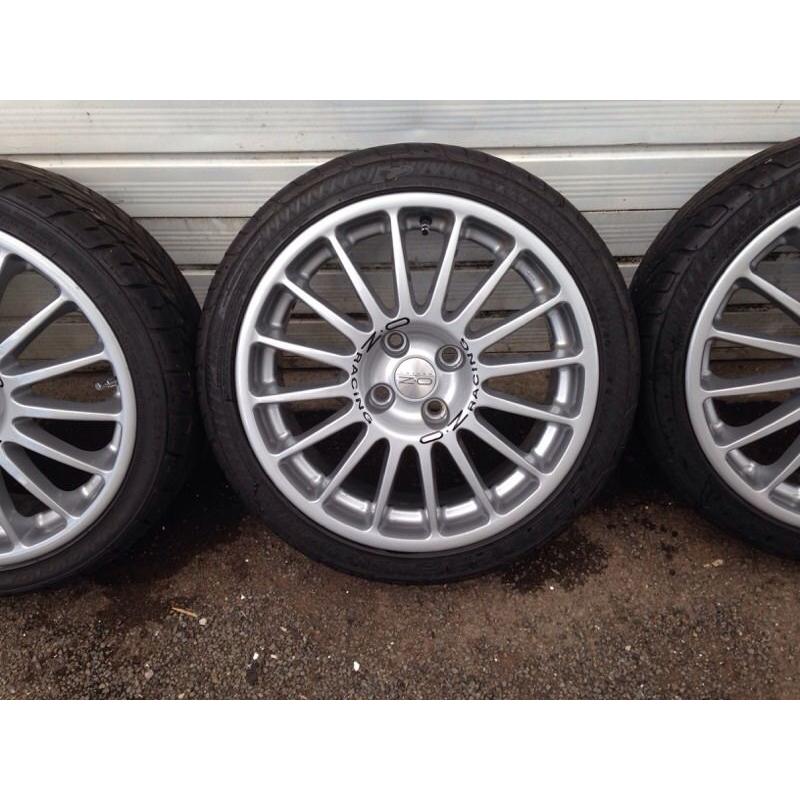 O.Z Racing Superturismo. 17" 4x108 . Ford fitting . RS Turbo?