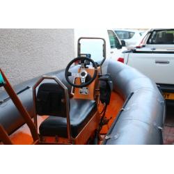 4m Avon Searider RIB with 40hp Honda 4 stroke plus trailer
