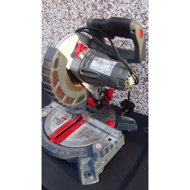 Compound mitre saw 210 mm ,1400 watt with laser