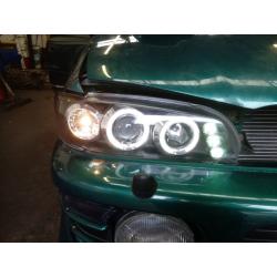 SUBARU IMPREZA CLASSIC ANGEL EYE HEADLIGHTS