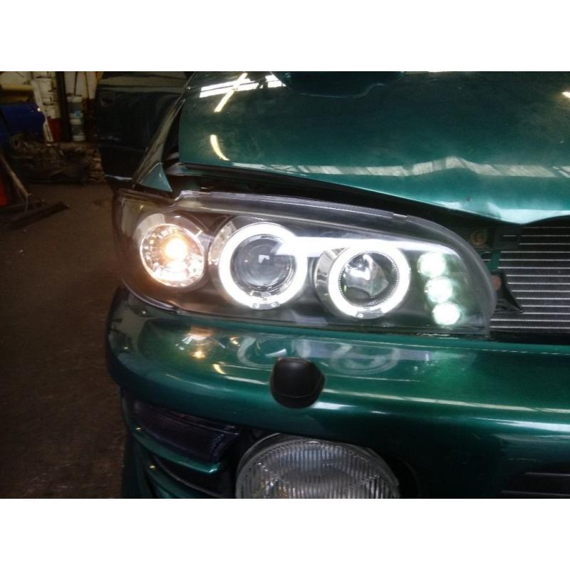 SUBARU IMPREZA CLASSIC ANGEL EYE HEADLIGHTS