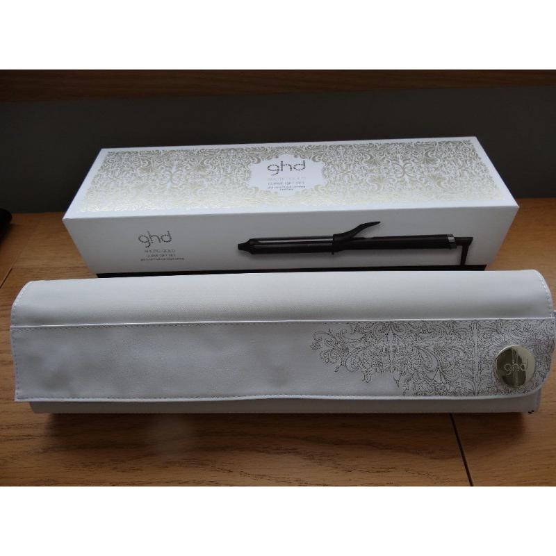 new ghd Arctic Gold Limited edition Curve Gift Set - curling tongs