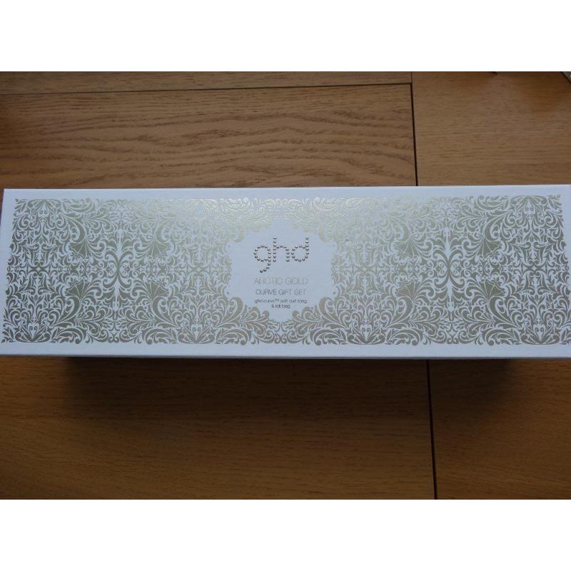 new ghd Arctic Gold Limited edition Curve Gift Set - curling tongs