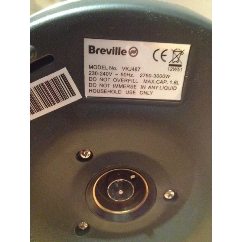Breville VKJ487 1.8L Cream Kettle.