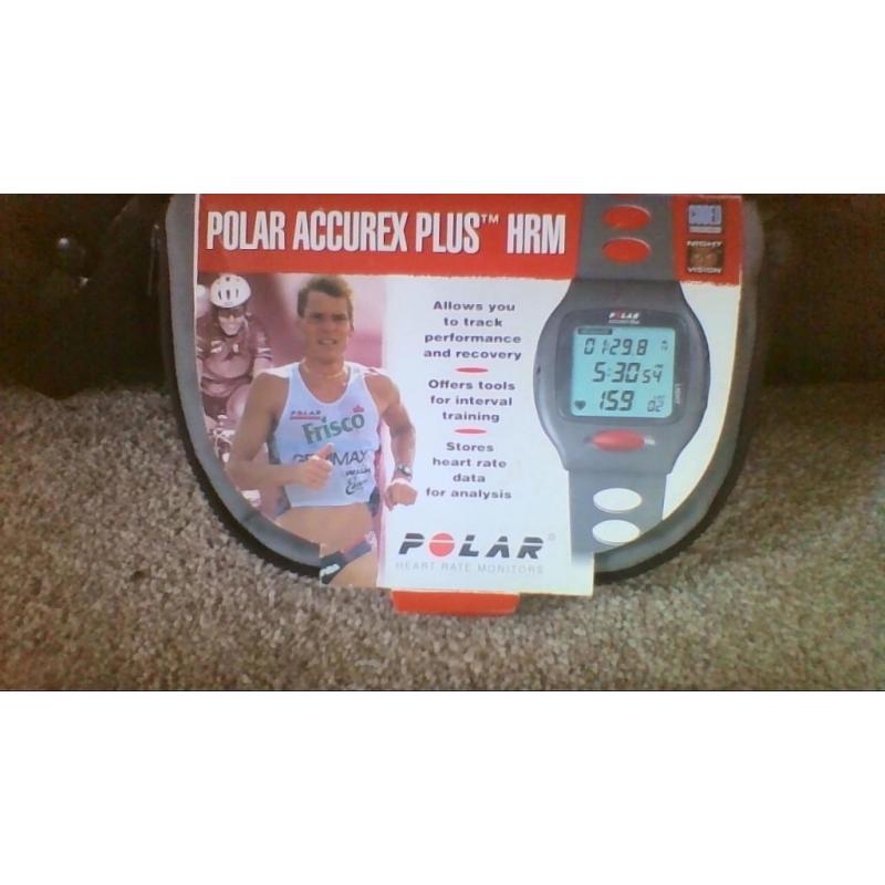 BRAND NEW but untested Polar Accurex Plus HRM