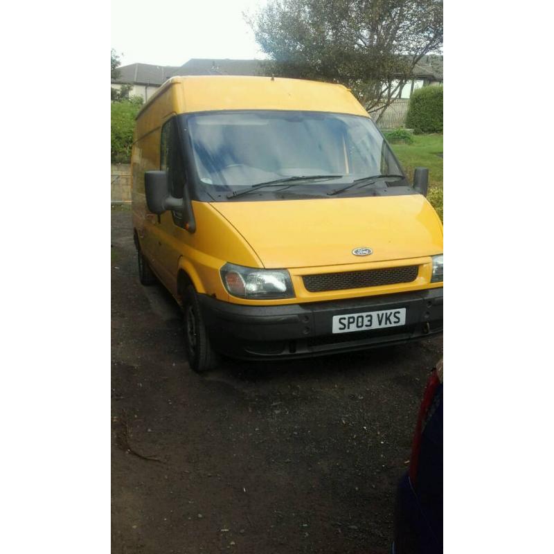 Ford transit spares or repars