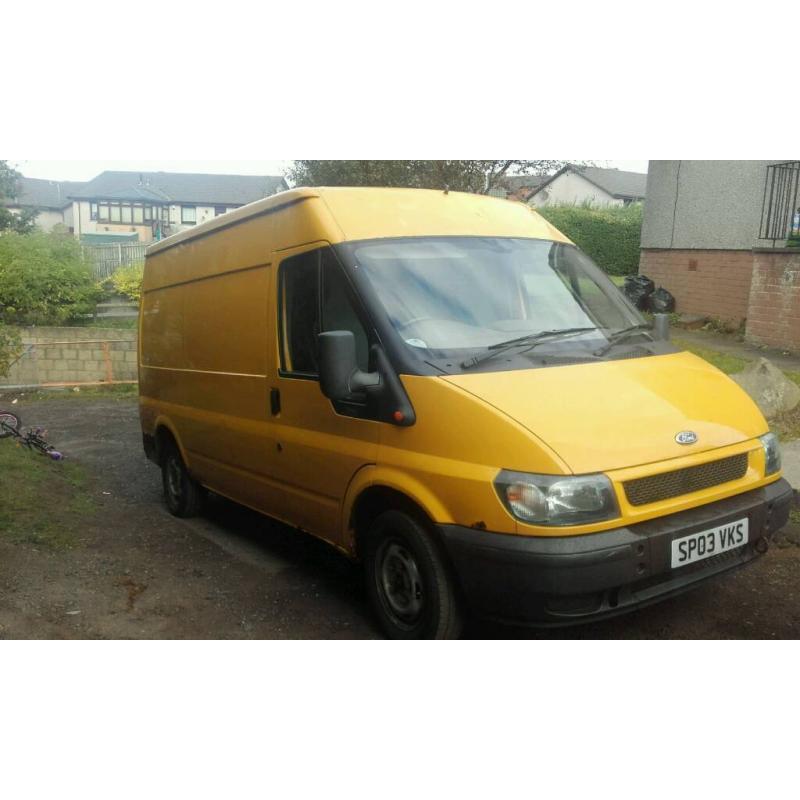 Ford transit spares or repars