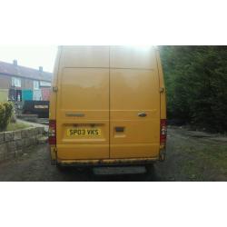 Ford transit spares or repars