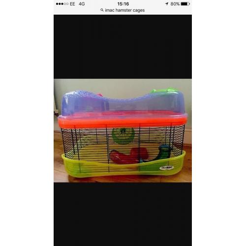 Hamster cage