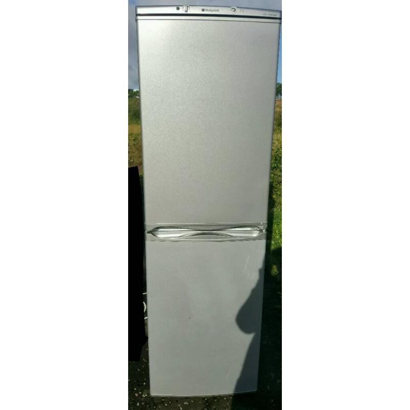 Fridge freezer silver
