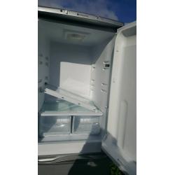 Fridge freezer silver