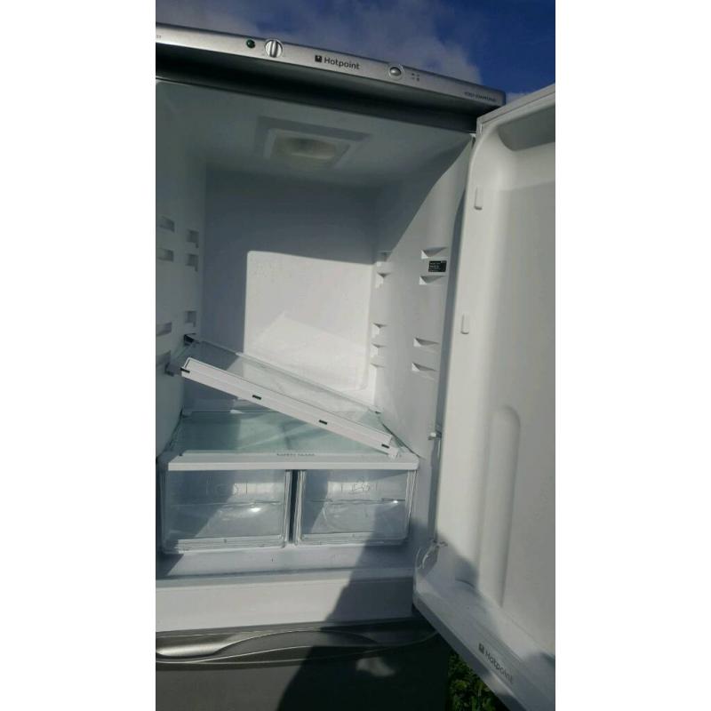 Fridge freezer silver
