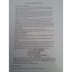 REEBOK EDGE exercise bike with full instructions.
