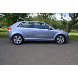 FOR SALE 2005 AUDI A3 TDI DIESEL SPORT 3 DOOR HATCHBACK SHORT MOT TILL NOVEMBER HENCE BARGAIN PRICE.