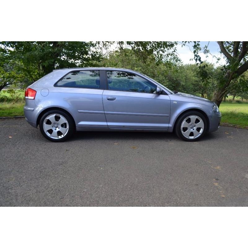 FOR SALE 2005 AUDI A3 TDI DIESEL SPORT 3 DOOR HATCHBACK SHORT MOT TILL NOVEMBER HENCE BARGAIN PRICE.