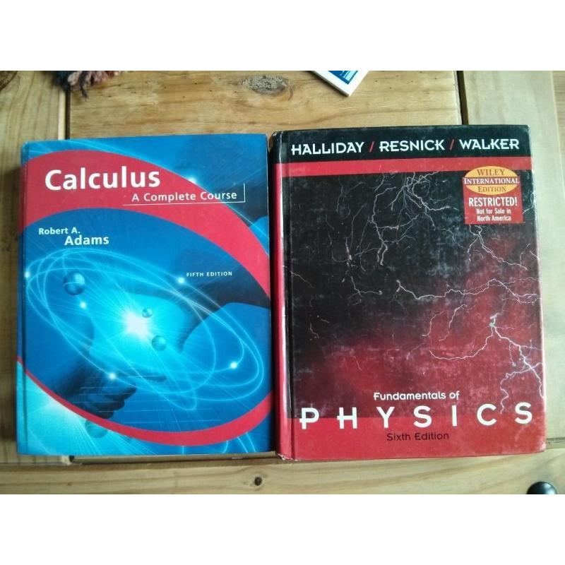Fundamentals of physics & calculus student books