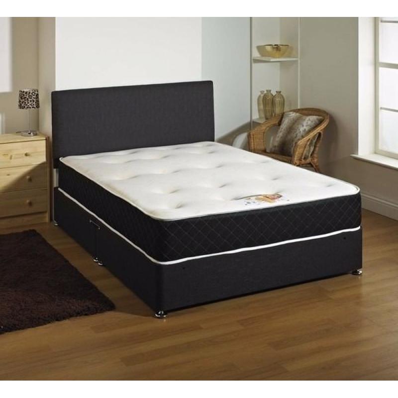 double memory foam bed with 10inch mattress