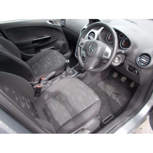 2012 62 VAUXHALL CORSA 1.2 EXCLUSIV 5 DOOR MOT SEPTEMBER 2017