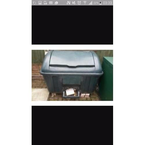 Coal /log bunker