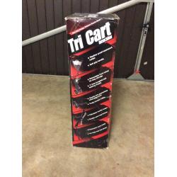 Golf trolley. Still boxed "NEW"