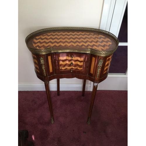 Antique French style side tables