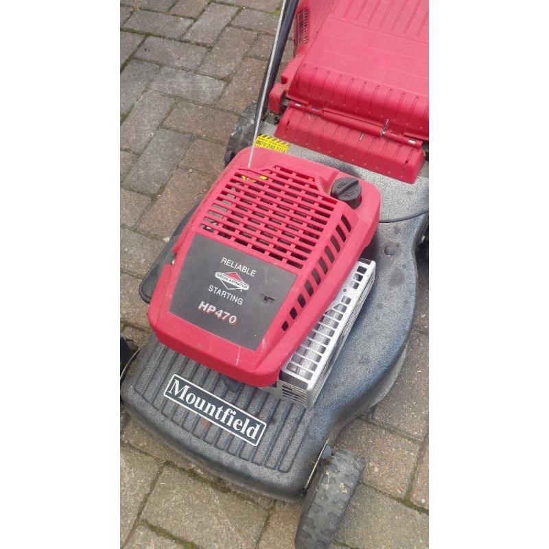 Mountfield HP470 17" petrol lawnmower