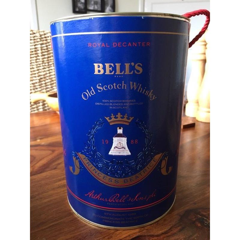 Collectors sealed bells princess Beatrice decanter