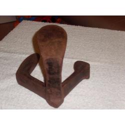 VINTAGE CAST IRON COBBLERS SHOE REPAIR LAST