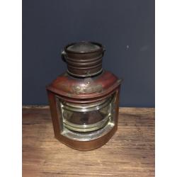 Antique nautical copper&brass ship lantern