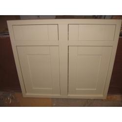 Magnet framed kitchen doors cream colour all new