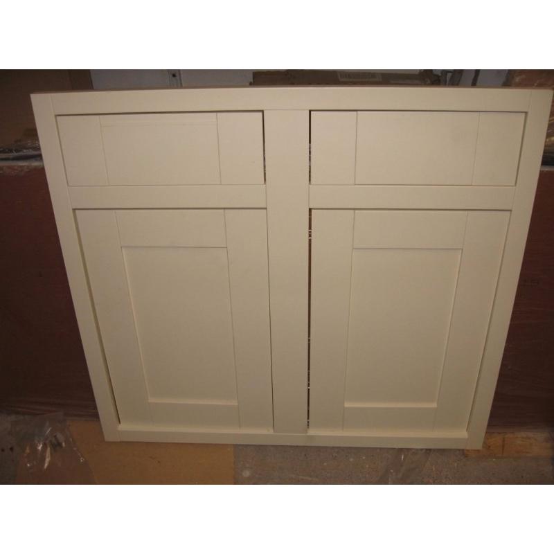 Magnet framed kitchen doors cream colour all new