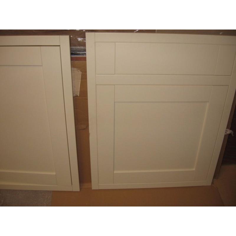 Magnet framed kitchen doors cream colour all new