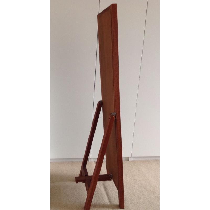 Habitat freestanding real wood mirror