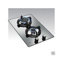 30cm two burner gas hob