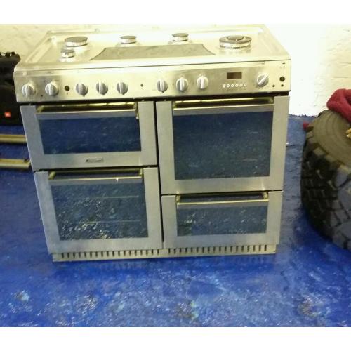 Hotpoint range cooker 100cm