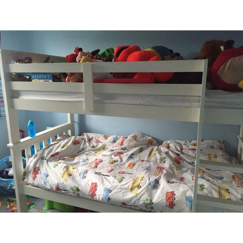 Bunk Beds, white